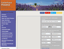 Tablet Screenshot of ferienhaus-provence.de